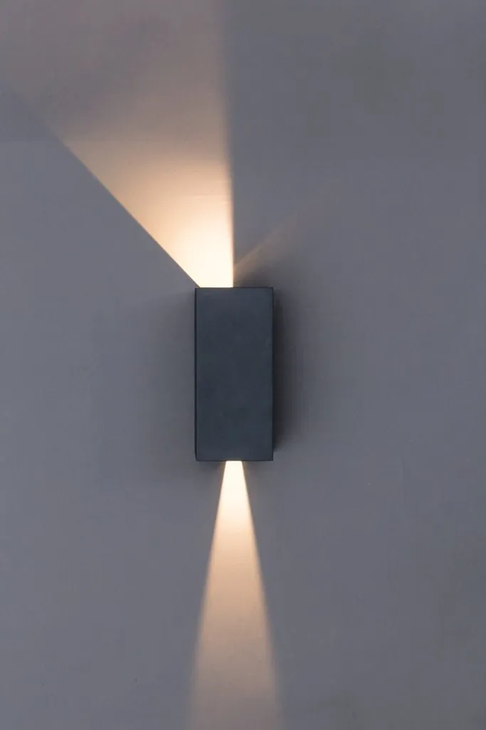 Lampe extérieure TILO LED orientable pour façade et terrasse - Blanc - 3