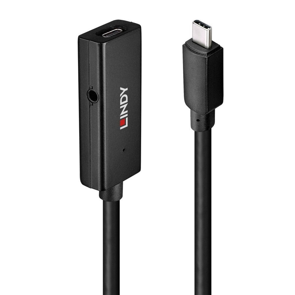 LINDY USB 3.2 Kabel – 1,5m, Typ A Auf C, 90 Grad Winkelstecker