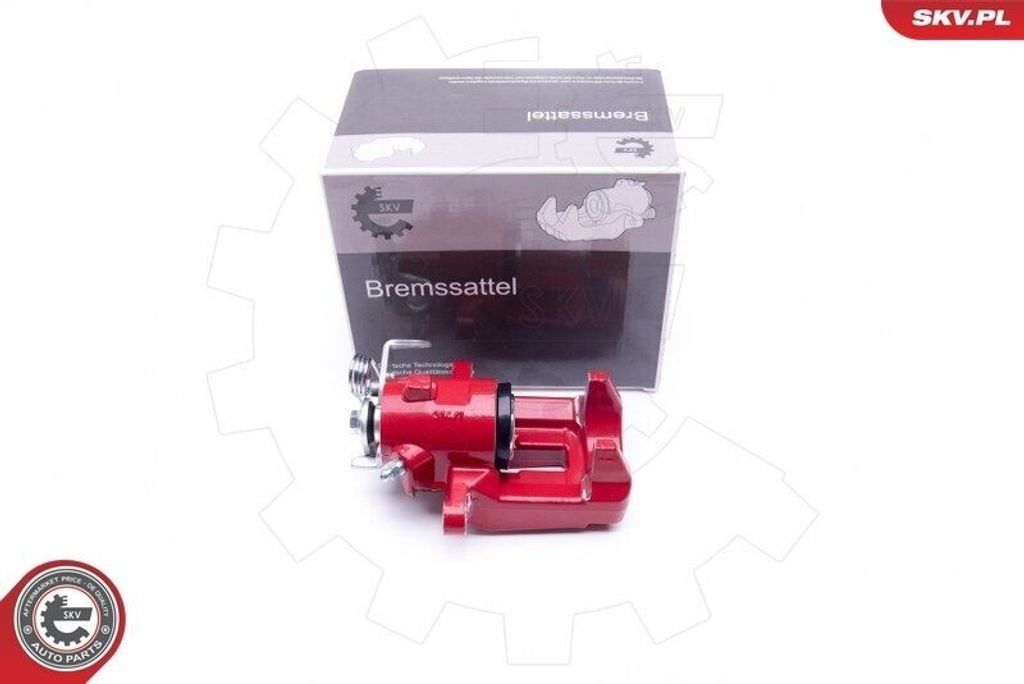ESEN SKV Bremssattel Hinten Rechts für VW Golf IV Schrägheck (1J1) 23SKV034 RED