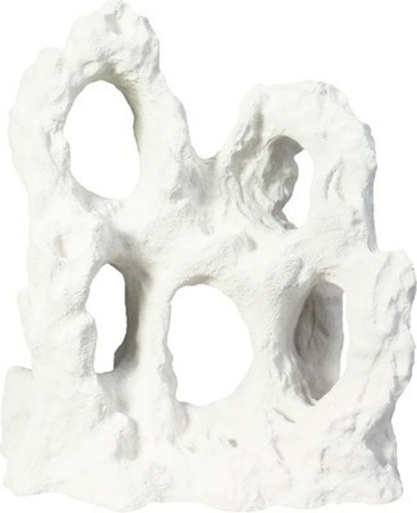 Dekoration VARIOGART Lochgestein L III weiß