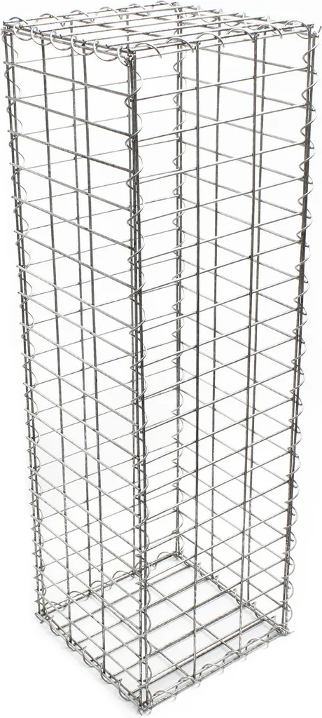 Mur de Soutènement en Gabion 100x30x30 cm - Cage Métallique pour Jardin