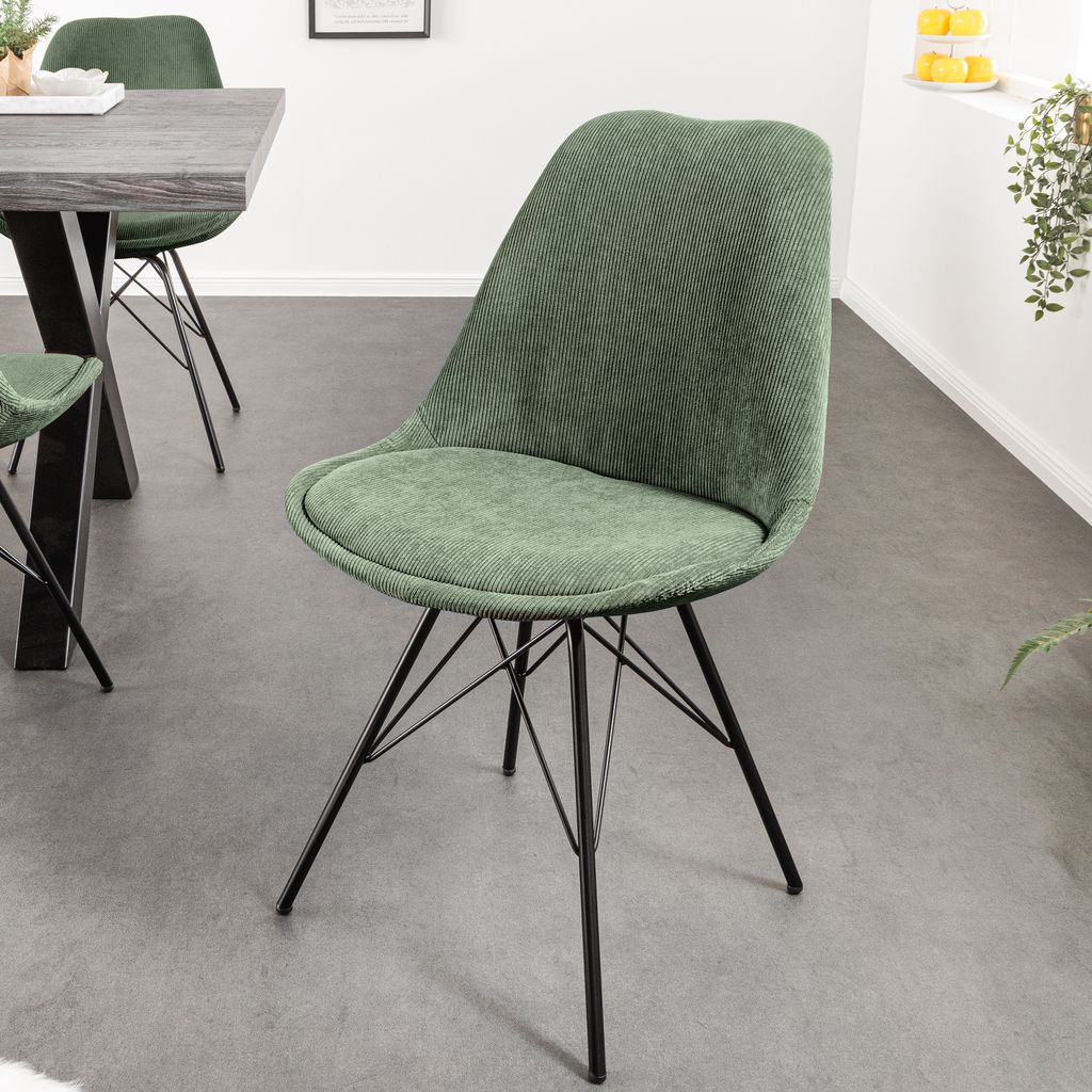 riess-ambiente Design Stuhl SCANDINAVIA MEISTERSTÜCK grün Produktbild 