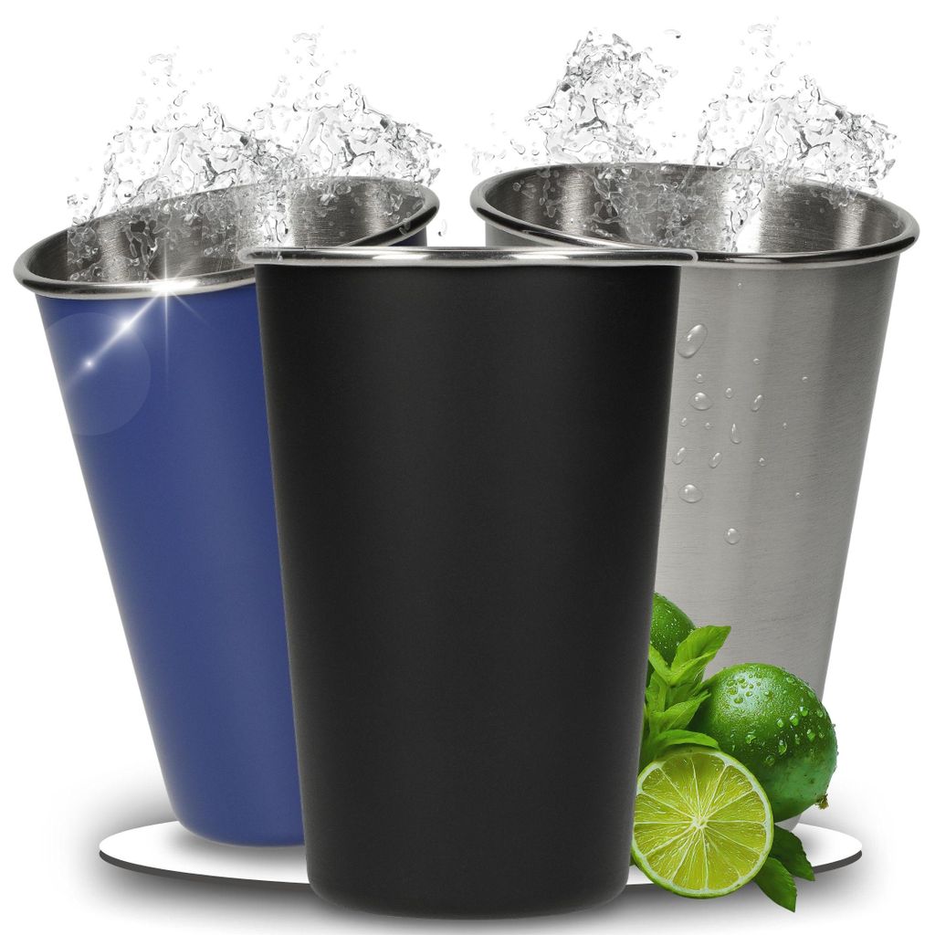 Bicchiere in acciaio inossidabile da 500 ml, modello Immagine del prodotto 
