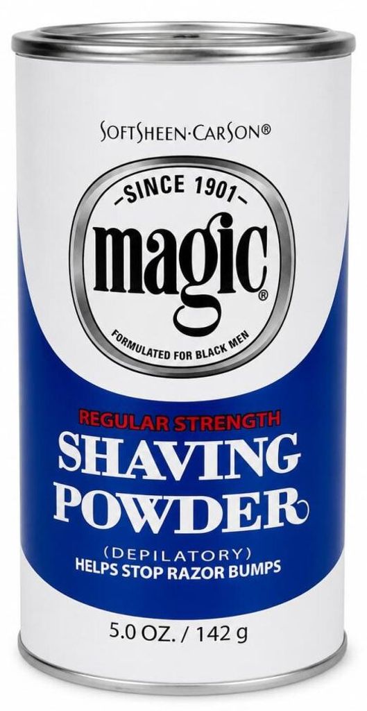 "Magic Skin Nourishing Shaving Powder Blue 127g" Obrázok produktu 