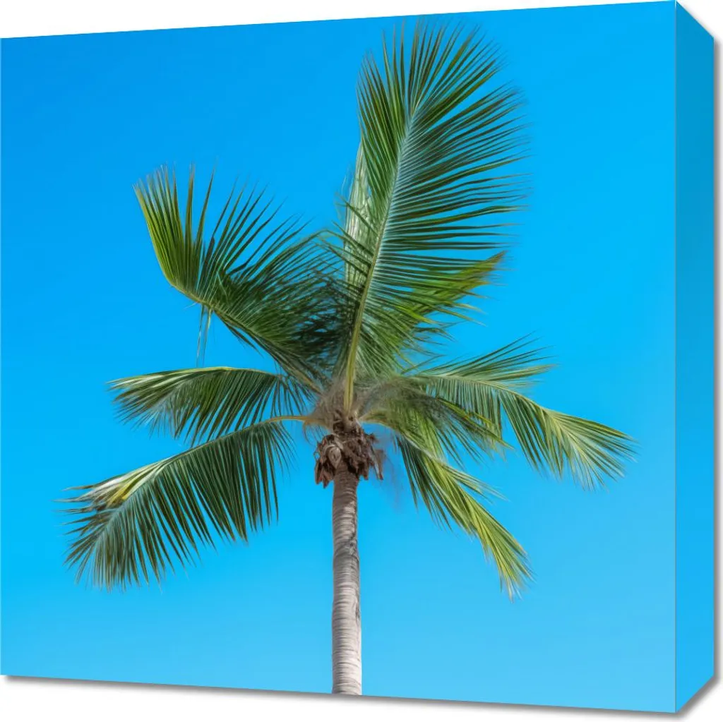 Quadro Astratto Altipiani del Cielo 50x50 - Decorazione Parete Luxury