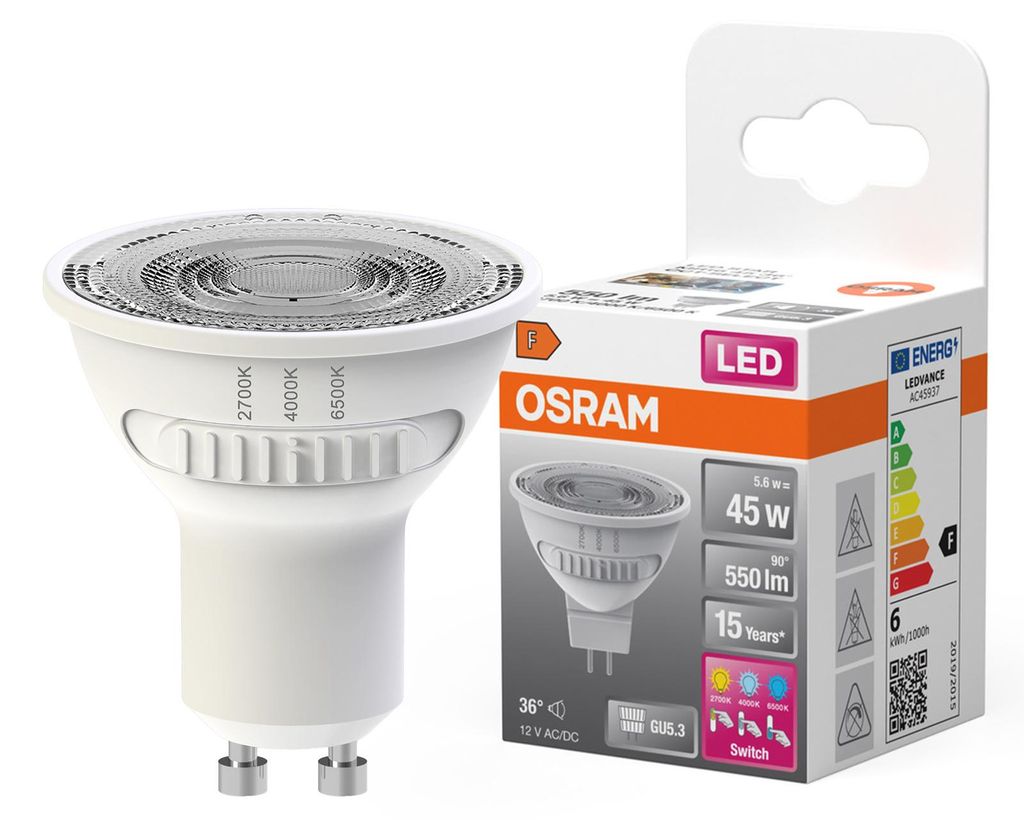 Osram 4058075831940 Lampadina LED Bianco freddo 4000 K 3,3 Immagine del prodotto 
