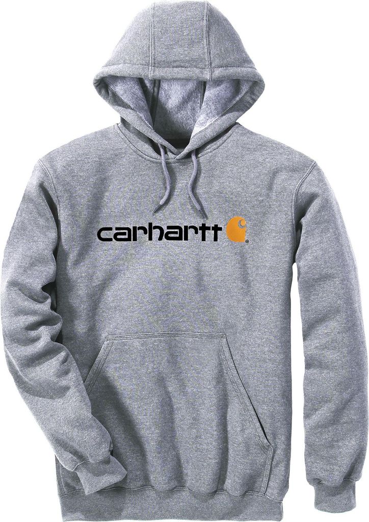 CARHARTT Bekleidung Logo Sweatshirt heather grey Größe