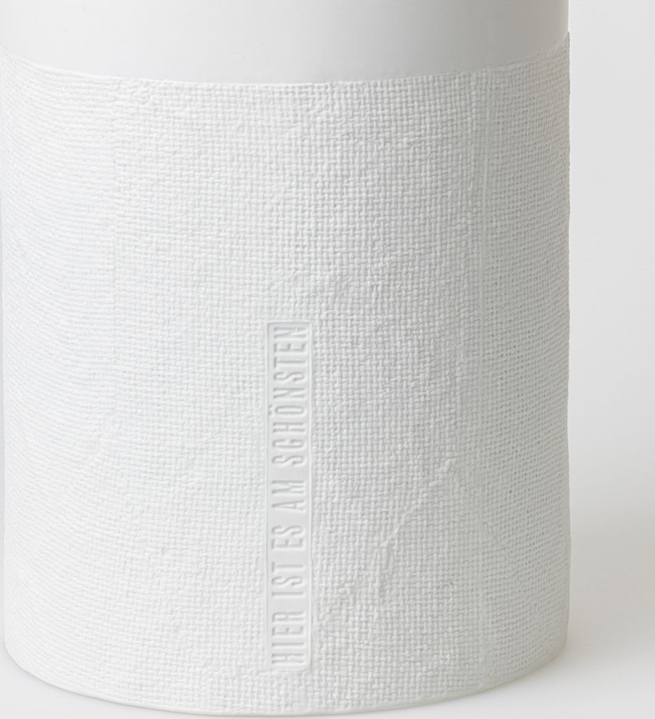 Räder Formsprache Vase Hier ist es am Schönsten D.19,5cm, Produktbild 