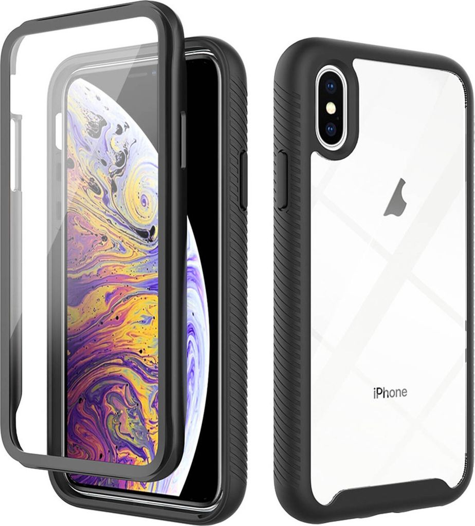iPhone Xs/ iPhone X Hülle - Kunststoff - imoshion Hard Case/Backcover - Schwarz