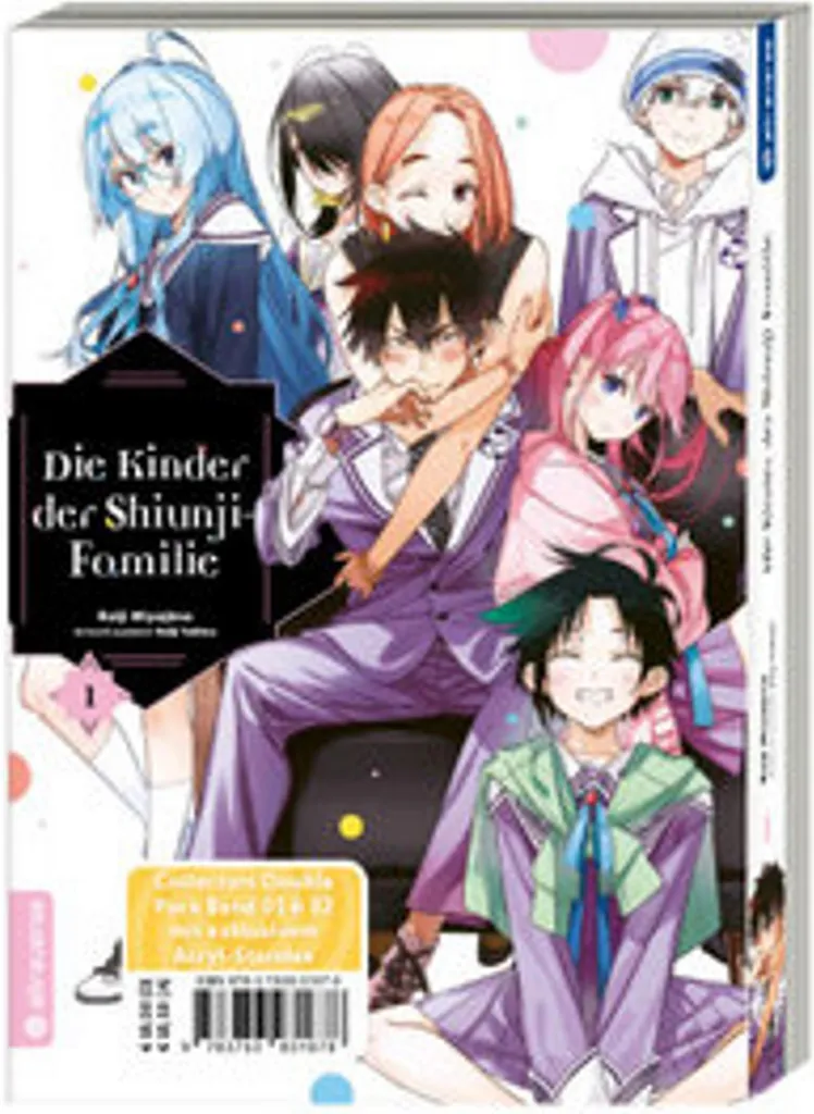 Manga Die Kinder der Shiunji-Familie Pack Double Collector Tomes 1 et 2