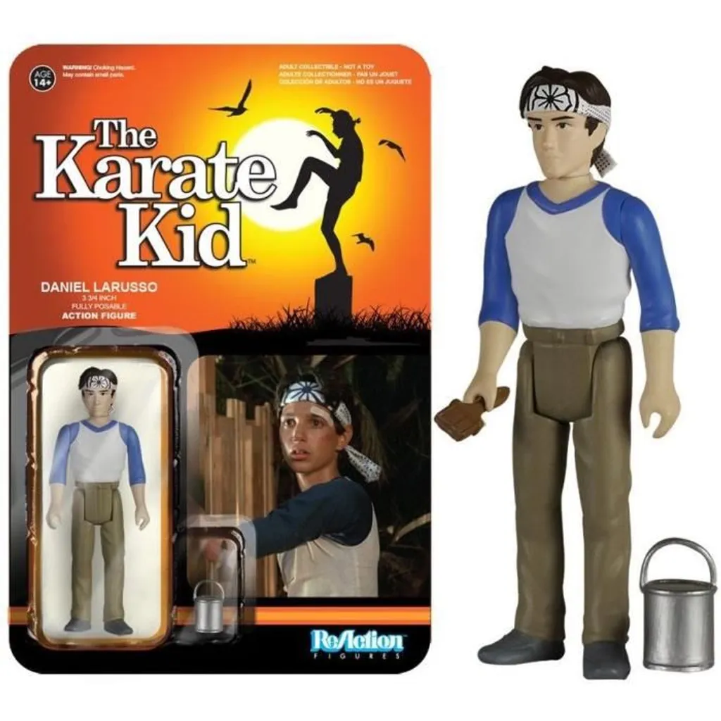 Funko ReAction The Karate Kid Daniel LaRusso Figurine Rétro 10cm