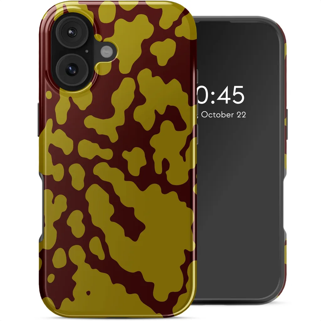 Selencia Vivid Backcover con MagSafe per l'iPhone 17 di Apple - Moo'd Olive Dust