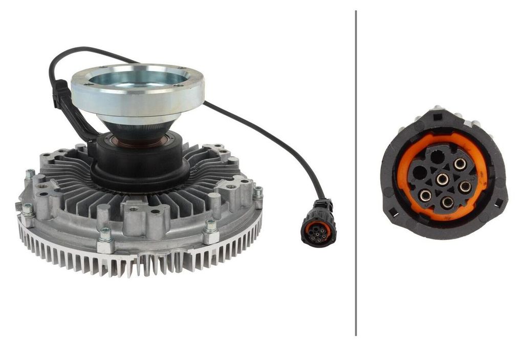Kupplung Kühlerlüfter elektrisch Ø 247 mm HELLA für RENAULT TRUCKS