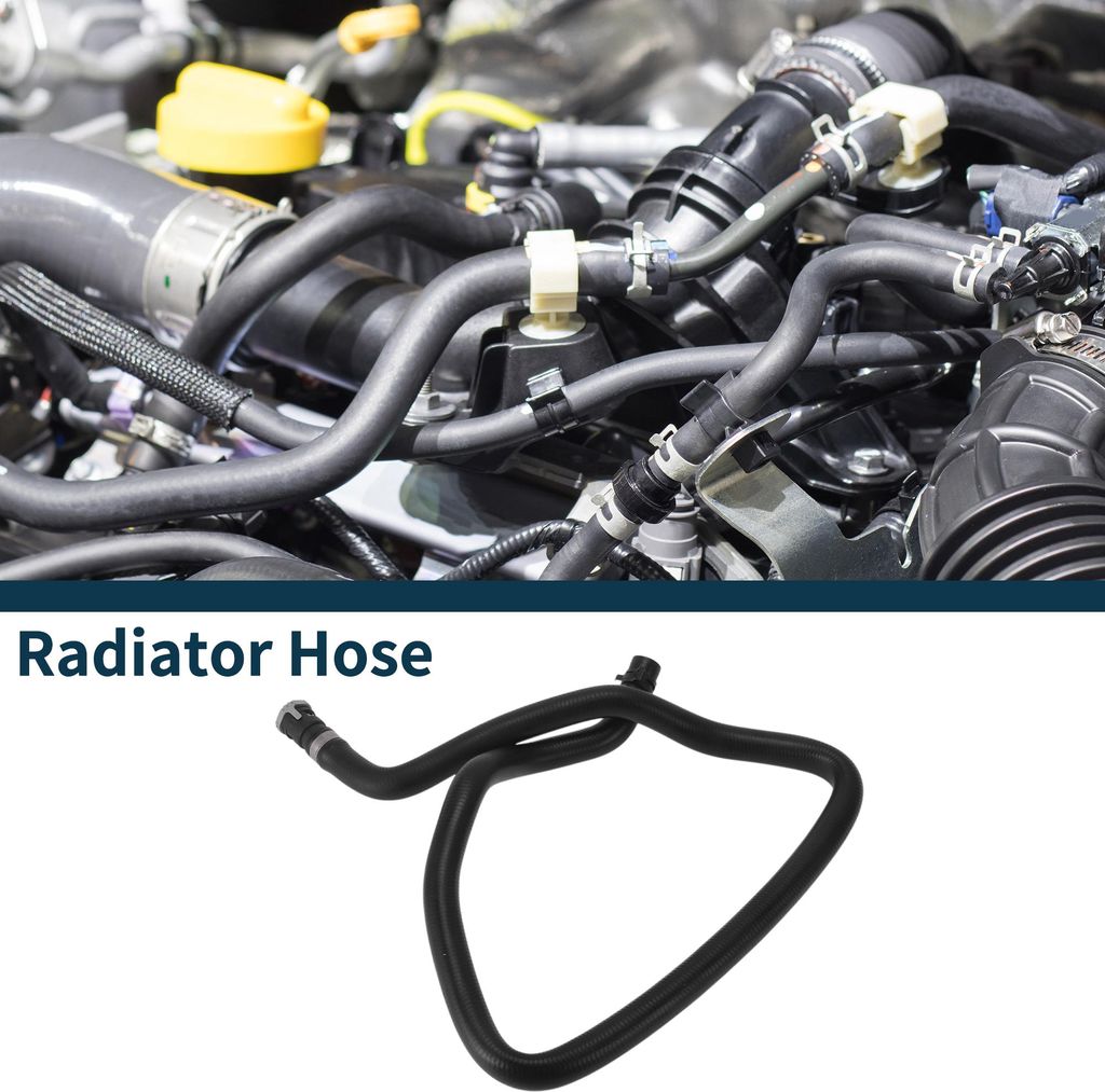 Kühlerschlauch Heizungsschlauch Kühlerauslassrohr Nr.3M5H8N021ACG für Ford Focus 2012 Gummischlauch Warmluftauslassrohr Schwarz 1 Stück