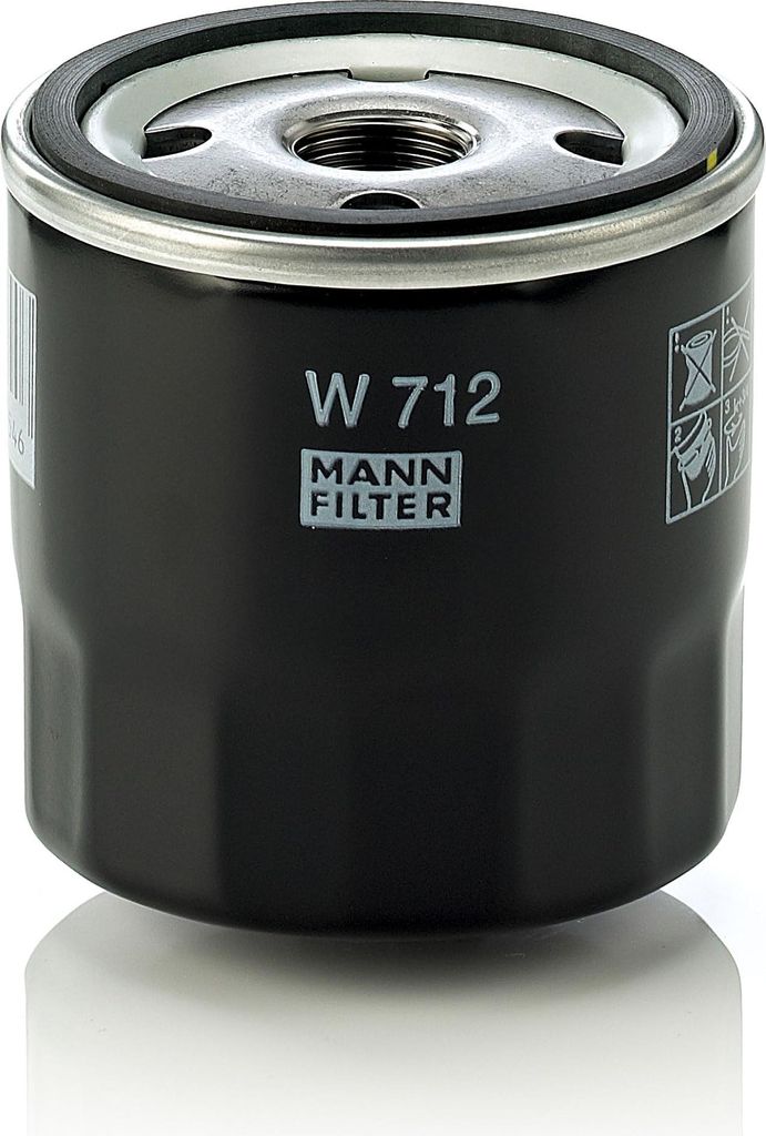 Filtre à huile automobile W712 Image du produit 