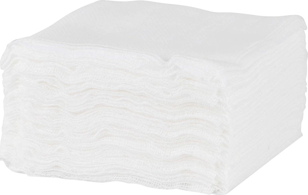 MaiMed tamponi di garza non sterili 5 x 5 cm a 8 pieghe Immagine del prodotto 