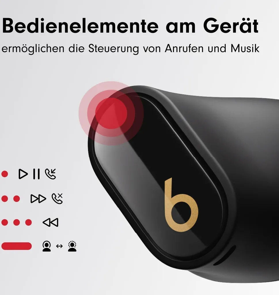 Écouteurs Bluetooth Apple Studio Buds+ avec Réduction Active du Bruit - 18