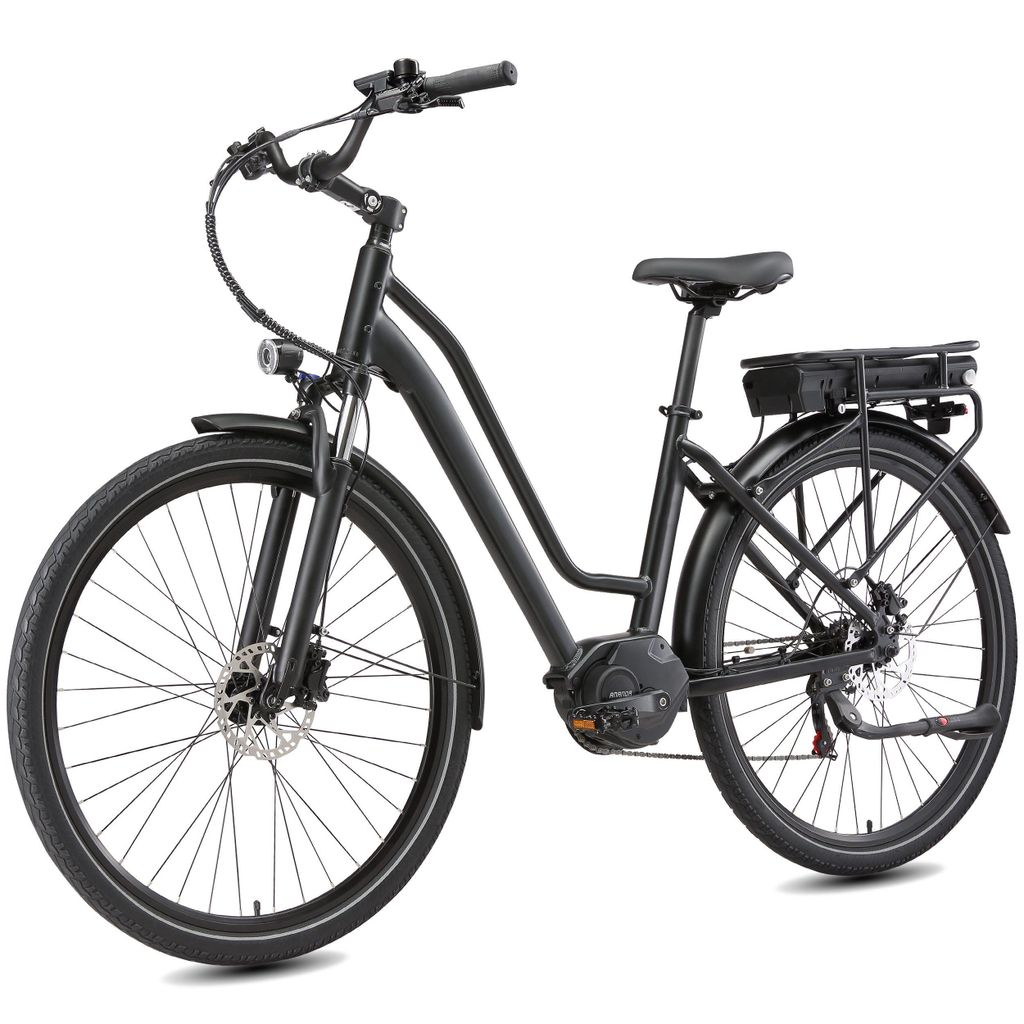 E-Bike Cityrad Mittelmotor 28 Zoll Cityrad E-Fahrrad Damen Produktbild 