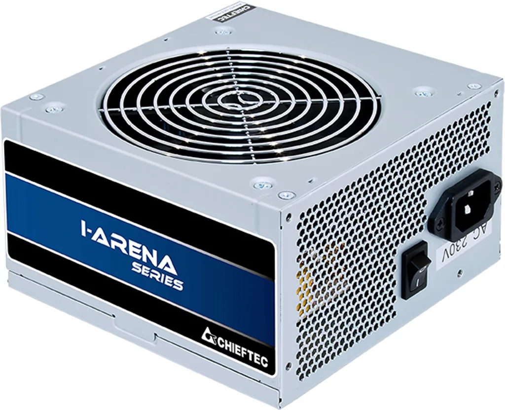 Chieftec GPB-350S Silver: Alimentatore 350W dal Sapore Classico - 1
