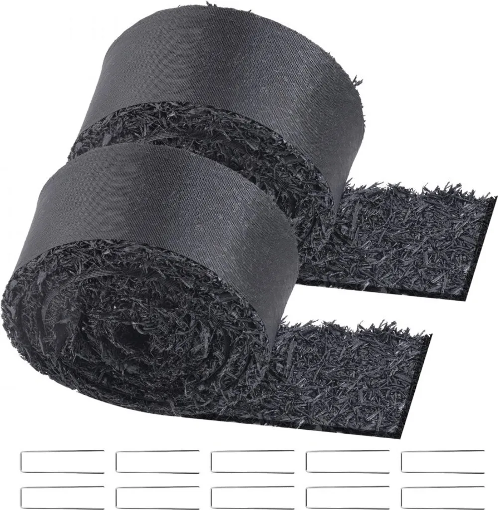 Rouleau de paillage en caoutchouc 3x0,11m tapis de désherbage qualitatif