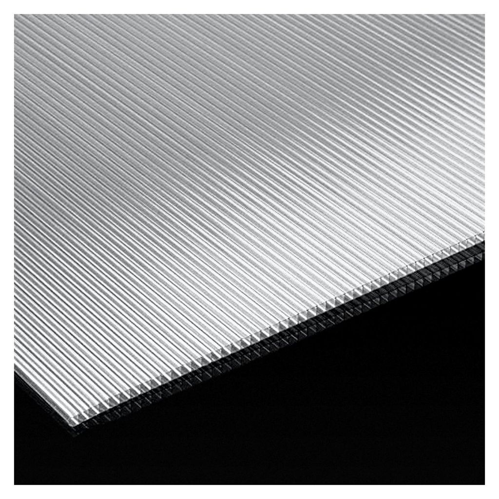 Set aus 31 Hohlkammerstegplatten | 6 mm Gewächshausplatte | Ersatzplatten für Gewächshaus und Garten