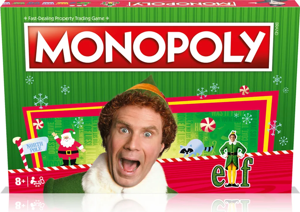 Monopoly Elf 2003 Winning Moves - Pions en métal et plateau collector