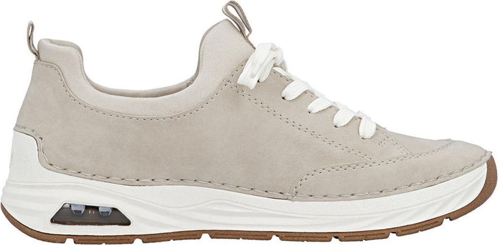 Zapatos de mujer Rieker, mocasines, color beige, para uso Imagen del producto 