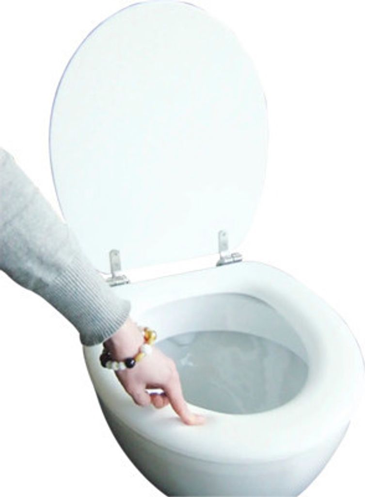 WC-Sitz ADOB Premium Soft weiß gepolstert Produktbild 