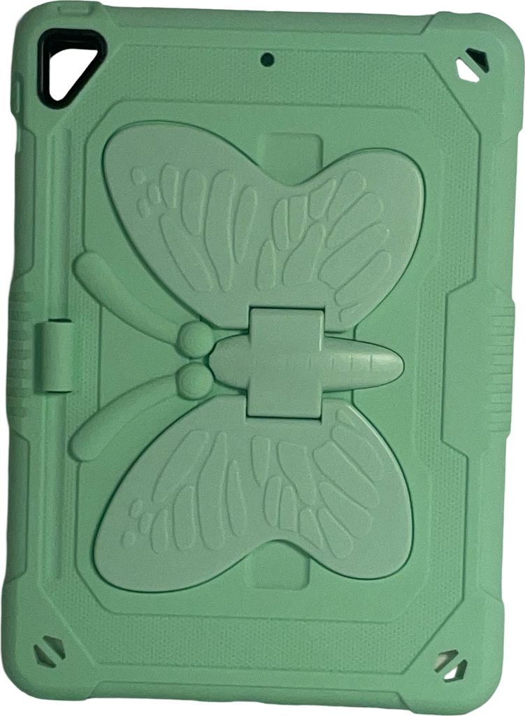 Stylvolle Schmetterlings-Hülle mit Ständer für iPad Pro/Air 2 – Grün
