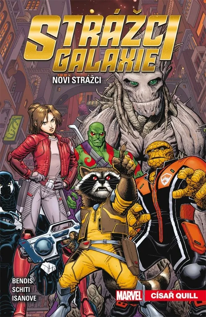 BD Marvel Les Gardiens de la Galaxie Vol.1 Empereur Quill en Français 17cm
