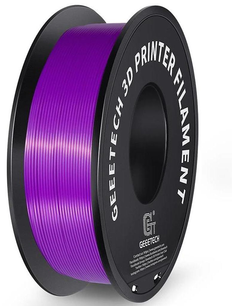PLA Filament - 3D-Drucker Filament - 1,75 mm Durchmesser - 1 kg Spule - Marmor-Effekt - Maßhaltigkeit ±0,03 mm - Für FDM/FFF-Drucker - Braun