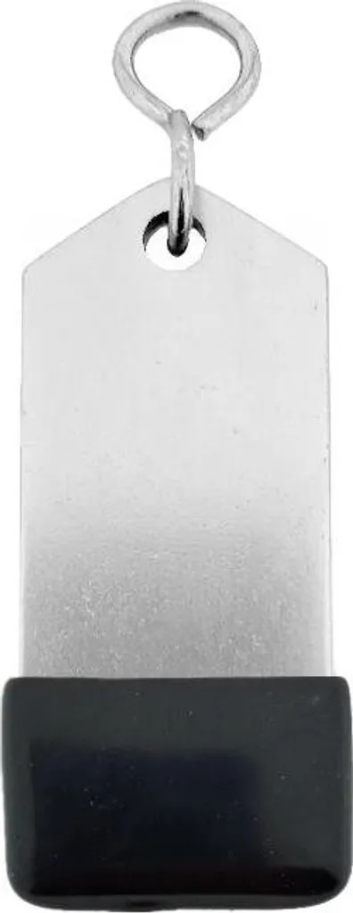 Porte-clés Anti-perte CombiCraft Argent 70 mm - Métal Solide Lot de 5