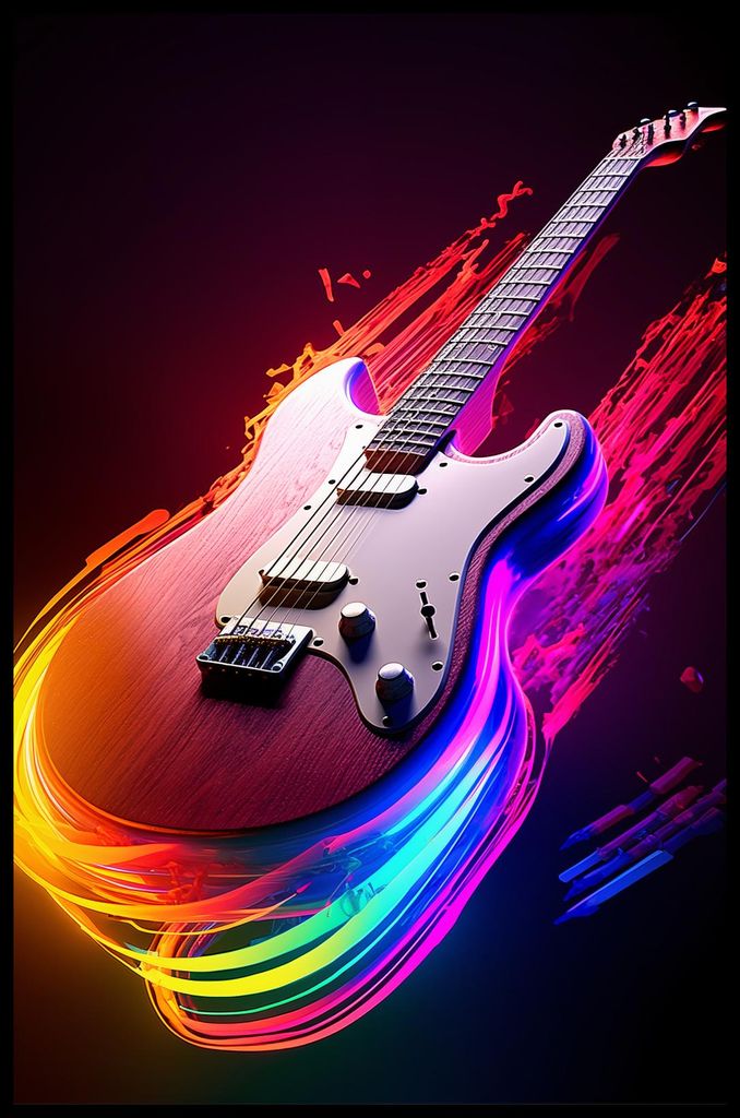 Plakat 53x81cm Starkes Metallspiel