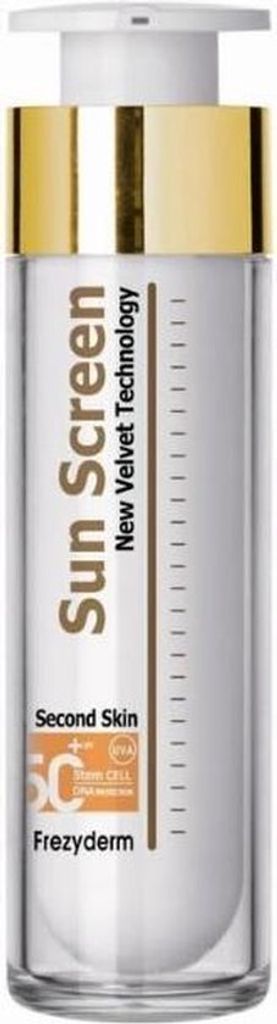 Frezyderm Sun Screen Velvet Face wasserbeständig Spf50+ 50 ml