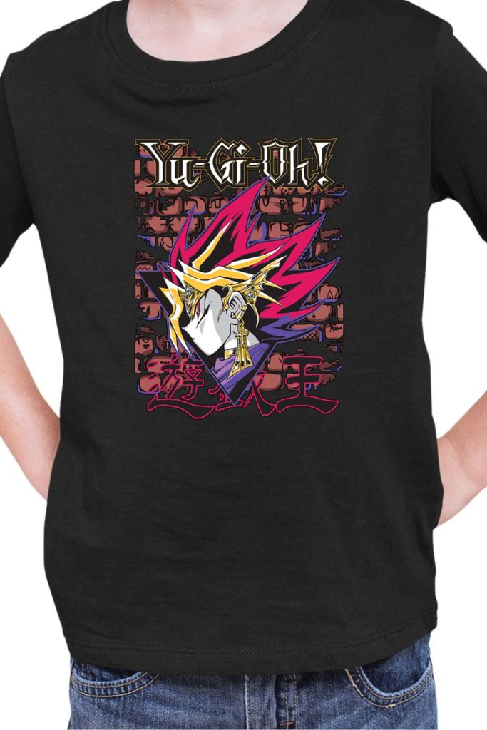 Kinder T-Shirt Japan Manga Anime Comics Yu Gi 024, / Schwarz