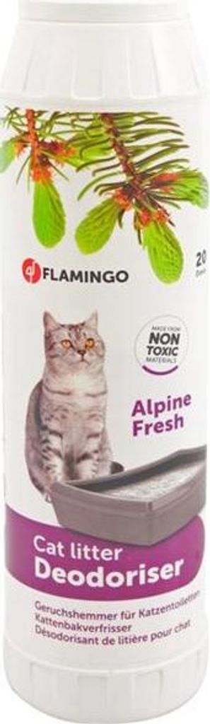 Flamingo Deodorant do toalety pro kočky - Alpský vánek Obrázek produktu 