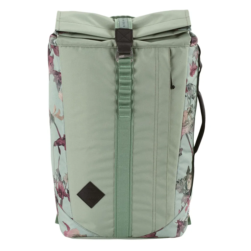 Nitro Scrambler Urban Backpack 28L Dead Flower Verde Tempo Libero - 2
