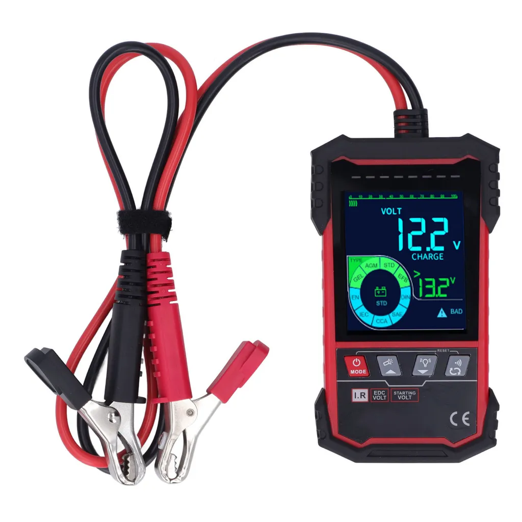 Testeur d'alternateur et batterie automobile avec écran LCD 3,2 pouces