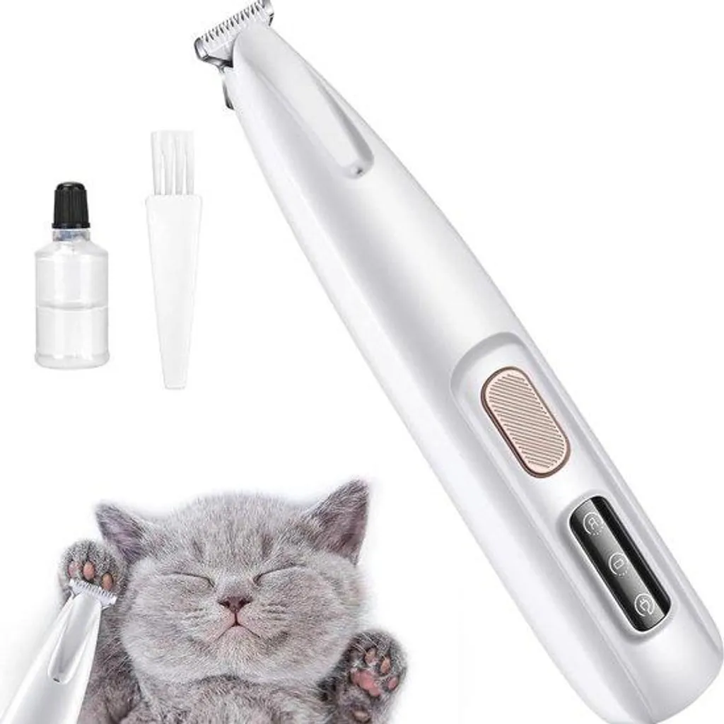 Tondeuse rechargeable poils épais pour chien et chat - Modèle Étanche