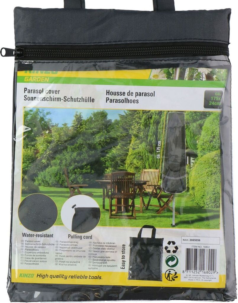 Coperta per ombrellone - 175 x 24 cm - idrorepellente - con Immagine del prodotto 