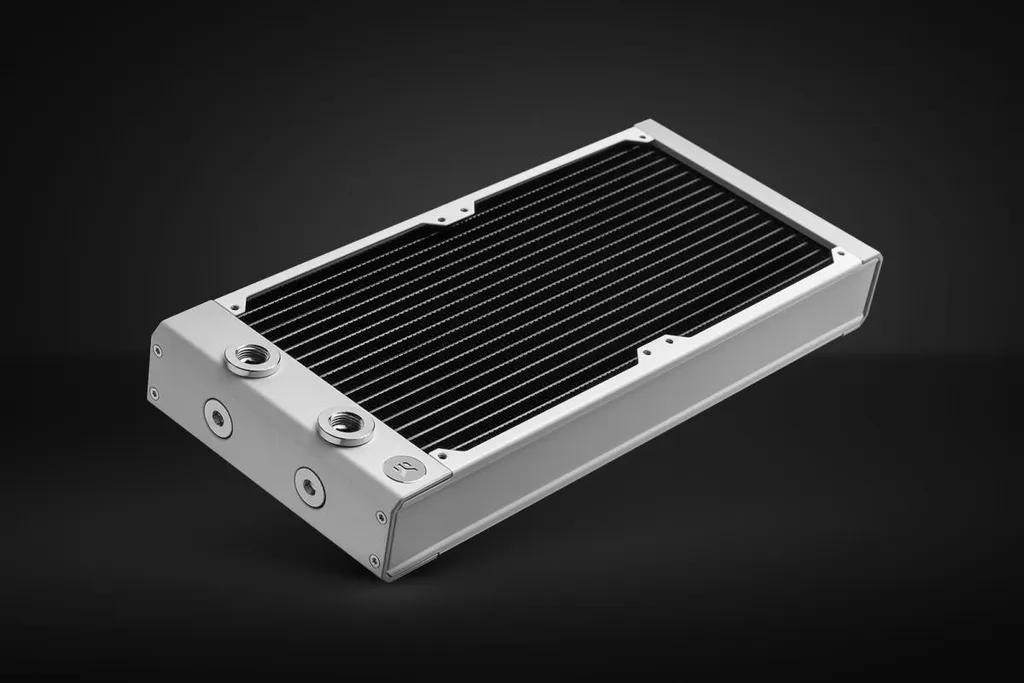Radiateur Anti-Corrosion Cuivre et Inox Blanc - Stop Surchauffe PC