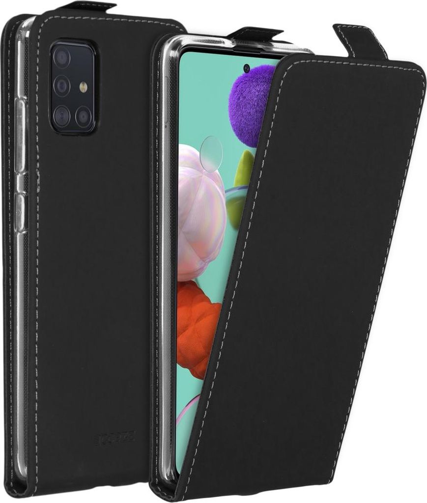 Accezz Flip Case Samsung Galaxy A51 - Schwarz