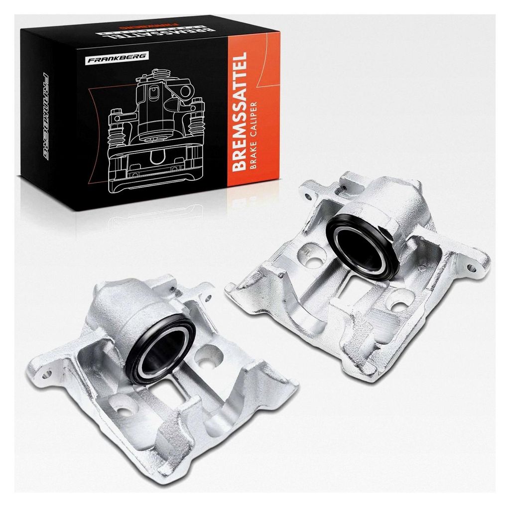 2x Bremssattel Bremszange Vorderachse Links Rechts kompatibel mit California T4 Camper Transporter IV Bus Kasten Pritsche/Fahrgestell