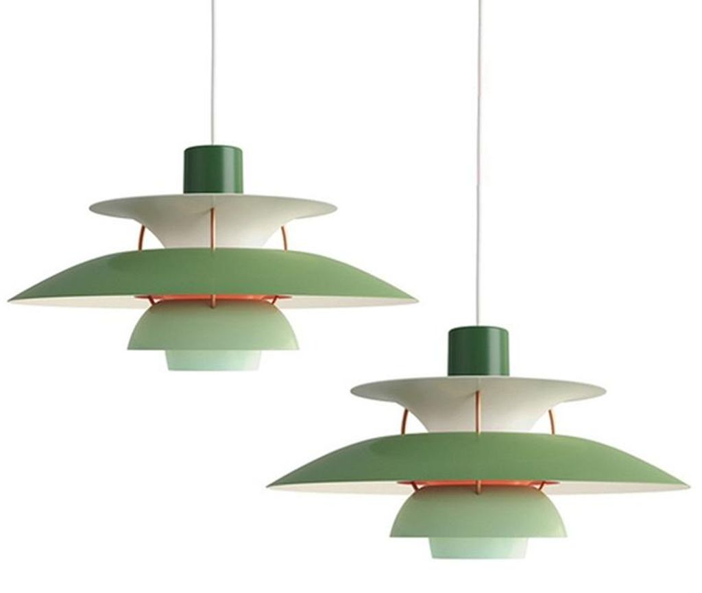 Set di 2 lampade a sospensione in stile nordico, design Immagine del prodotto 