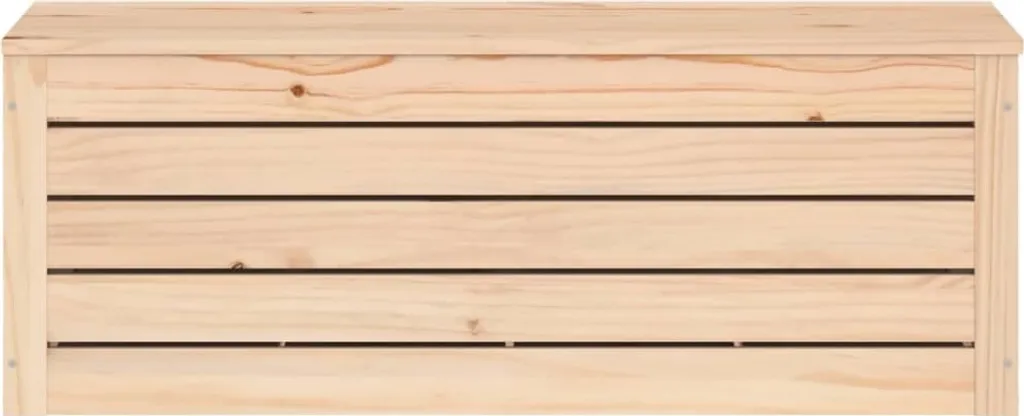 Cassapanca Porta Giochi The Living Store 89cm in Pino Naturale Sicuro - 7