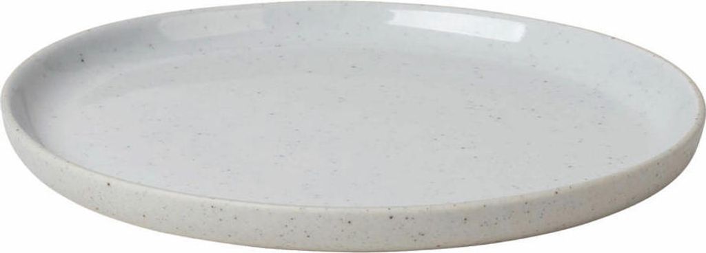 Blomus Beilagenteller SABLO, Keramikteller, Speiseteller, Teller, Keramik, grau, 14 cm, 64100