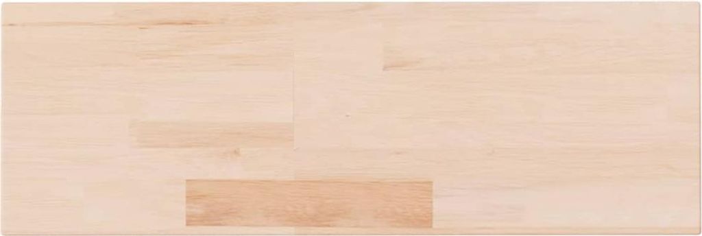 vidaXL Regalboden 60x20x4 cm Unbehandeltes Massivholz Eiche