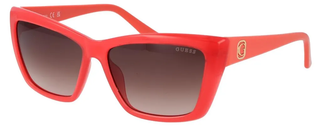 Lunettes de soleil femmes Guess GU00098 72F rose chic monture 55mm