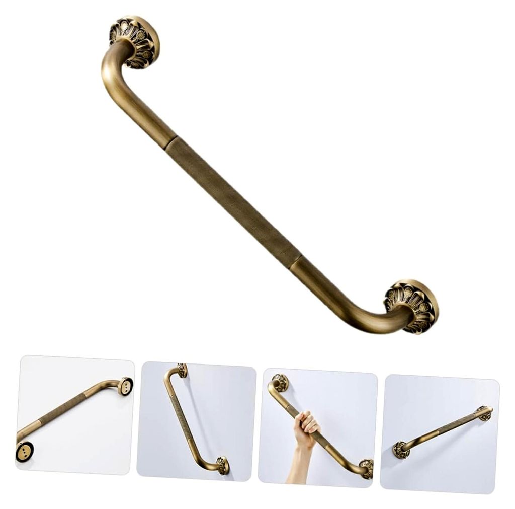 Sicherheitsgriff für das Badezimmer - Rutschfester Handlauf für Senioren zur Unterstützung bei der Toilettennutzung und als Aufstehhilfe