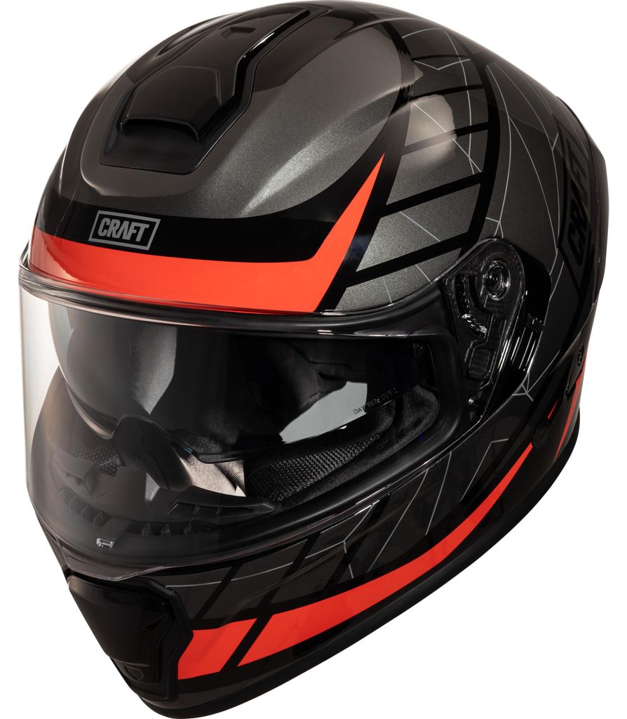 Craft Fiberglas Integralhelm Toursport mit Sonnenblende, ECE 22/06